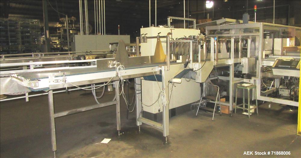 Used Meypack Model VP451 Wraparound Tray/Case Packer.