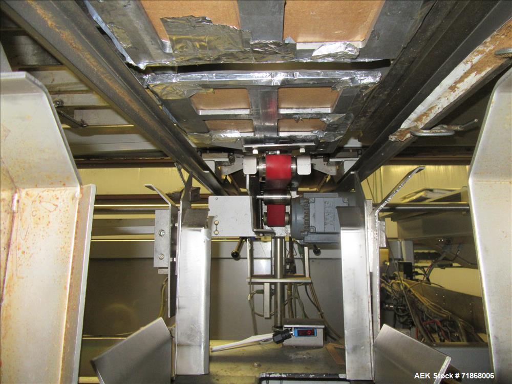 Used Meypack Model VP451 Wraparound Tray/Case Packer.