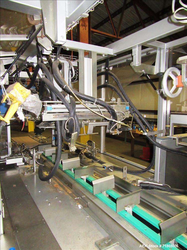 Used Meypack Model VP451 Wraparound Tray/Case Packer.