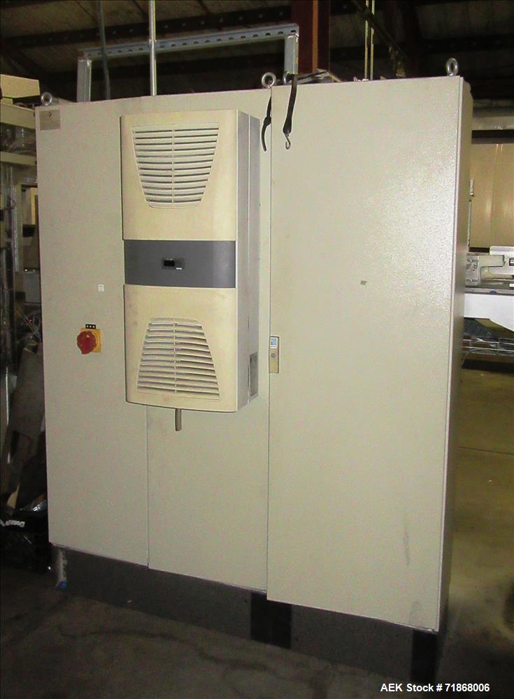 Used Meypack Model VP451 Wraparound Tray/Case Packer.