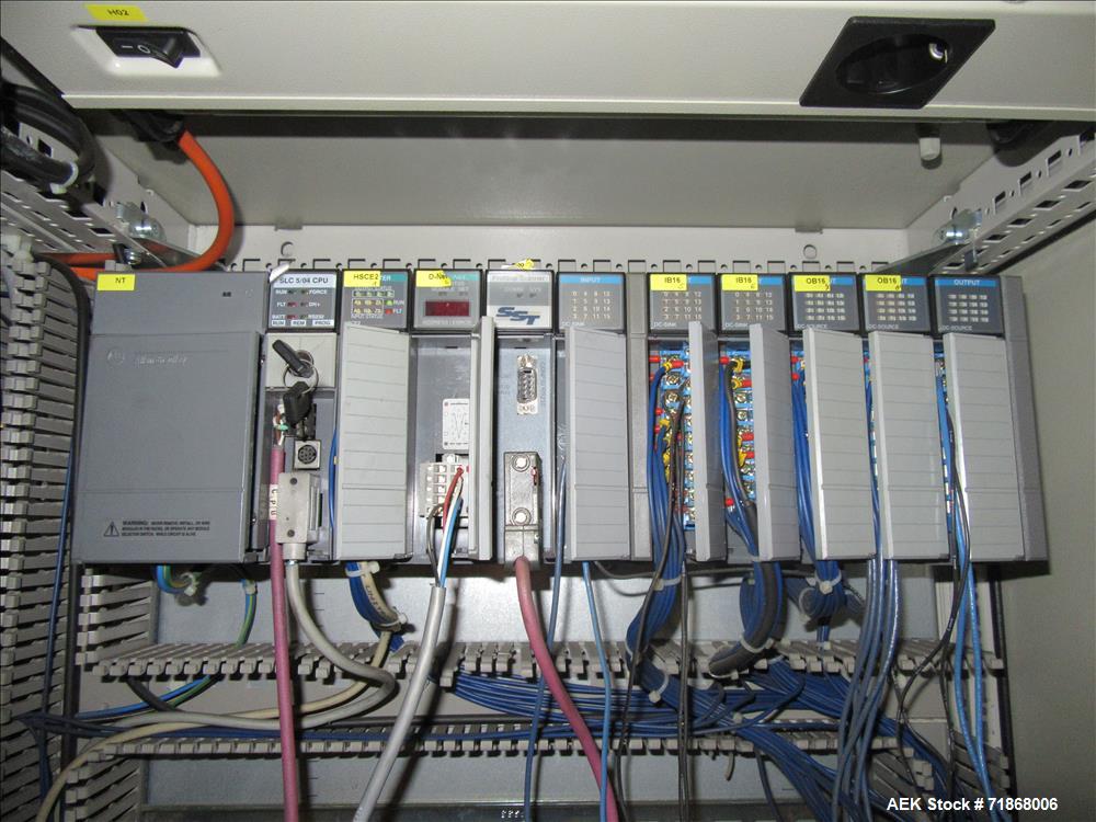 Used Meypack Model VP451 Wraparound Tray/Case Packer.