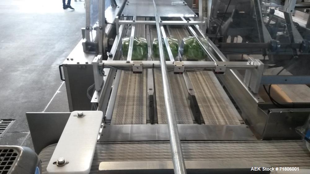 Used Switchback, Model WA-25 Wraparound Case Packer.