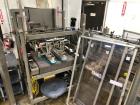 Used Douglas Machine Axiom Wraparound Case/Tray Packer. Capable of Speeds up to 55 cases per minute. Has a inside case size range: 8.125