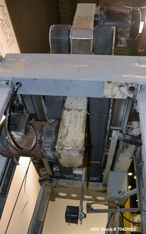 Used 3M-Matic Top and Bottom Adjustable Case Sealer, Model 700A, Type 29200, Carbon Steel.  Up to 30 cases per minute.  Case size range:  length 6’’ to unlimited, width 6’’ to 21-1/2’’, height 4-3/4’...