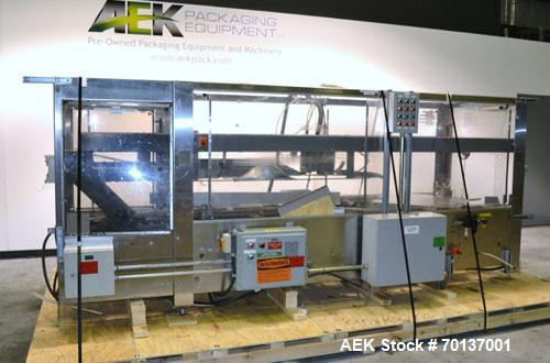 Used A-B-C Packaging Machine Corp Model 30A Automatic Top and Bottom Hot Melt C