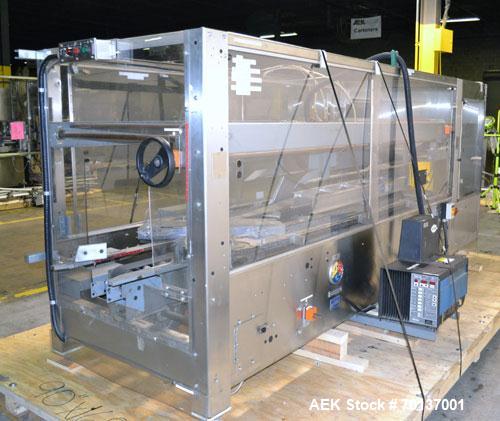 Used A-B-C Packaging Machine Corp Model 30A Automatic Top and Bottom Hot Melt C