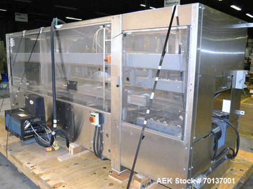 Used A-B-C Packaging Machine Corp Model 30A Automatic Top and Bottom Hot Melt C