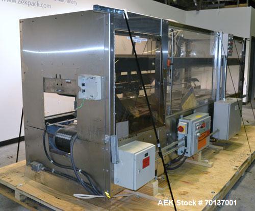 Used A-B-C Packaging Machine Corp Model 30A Automatic Top and Bottom Hot Melt C