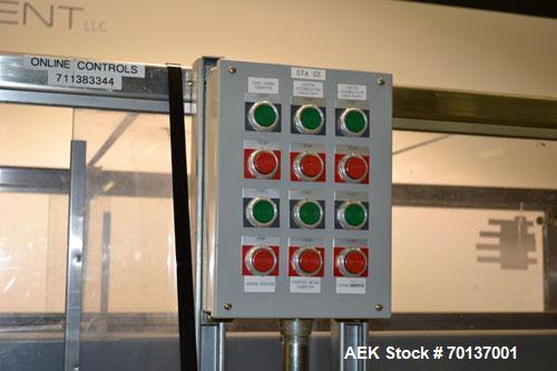Used A-B-C Packaging Machine Corp Model 30A Automatic Top and Bottom Hot Melt C