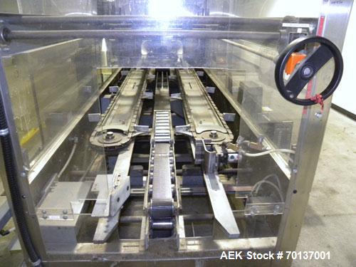 Used A-B-C Packaging Machine Corp Model 30A Automatic Top and Bottom Hot Melt C