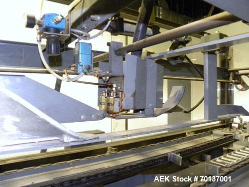 Used A-B-C Packaging Machine Corp Model 30A Automatic Top and Bottom Hot Melt C