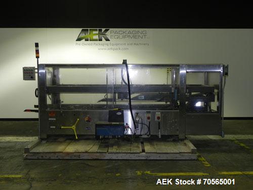 Used ABC Packaging Machine Corp Model 30A Automatic Top and Bottom Hot Melt C