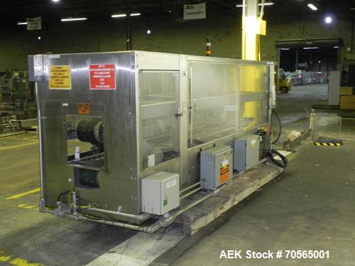 Used ABC Packaging Machine Corp Model 30A Automatic Top and Bottom Hot Melt C