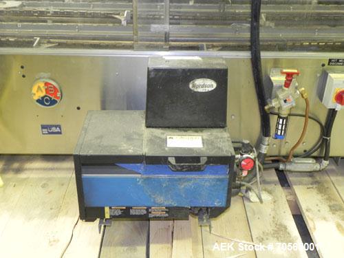 Used ABC Packaging Machine Corp Model 30A Automatic Top and Bottom Hot Melt C