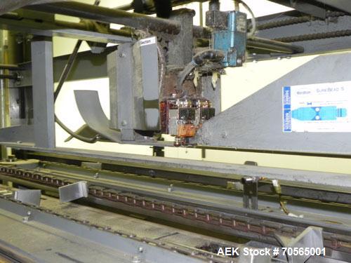 Used ABC Packaging Machine Corp Model 30A Automatic Top and Bottom Hot Melt C