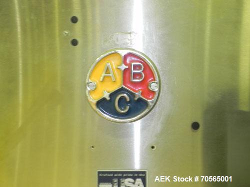 Used ABC Packaging Machine Corp Model 30A Automatic Top and Bottom Hot Melt C