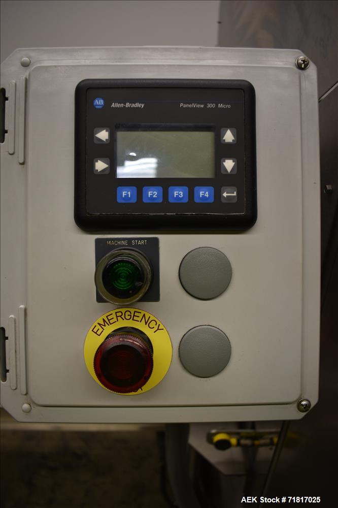 Used Pearson Model CS40-G Automatic Stainless Steel Hot Melt Top Case Sealer.