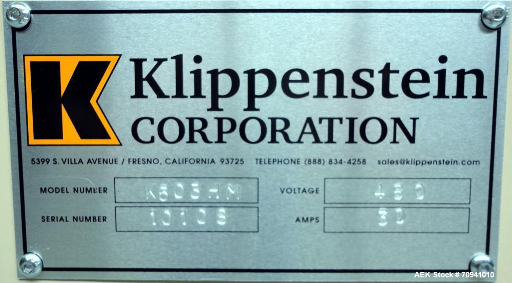 Used Klippenstein Model K503HM Automatic Hot Melt Bliss Box Case Sealer