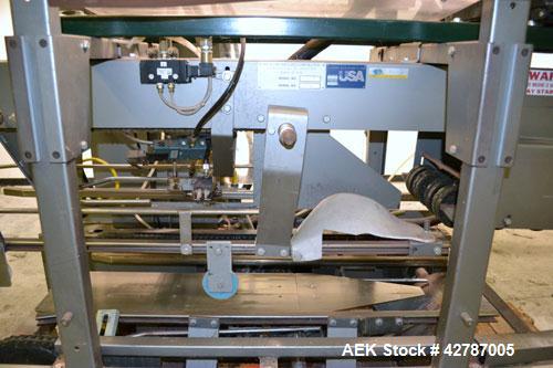 Used Rockford Midland Model 457FHHS Top & Bottom Hot Melt Case Sealer