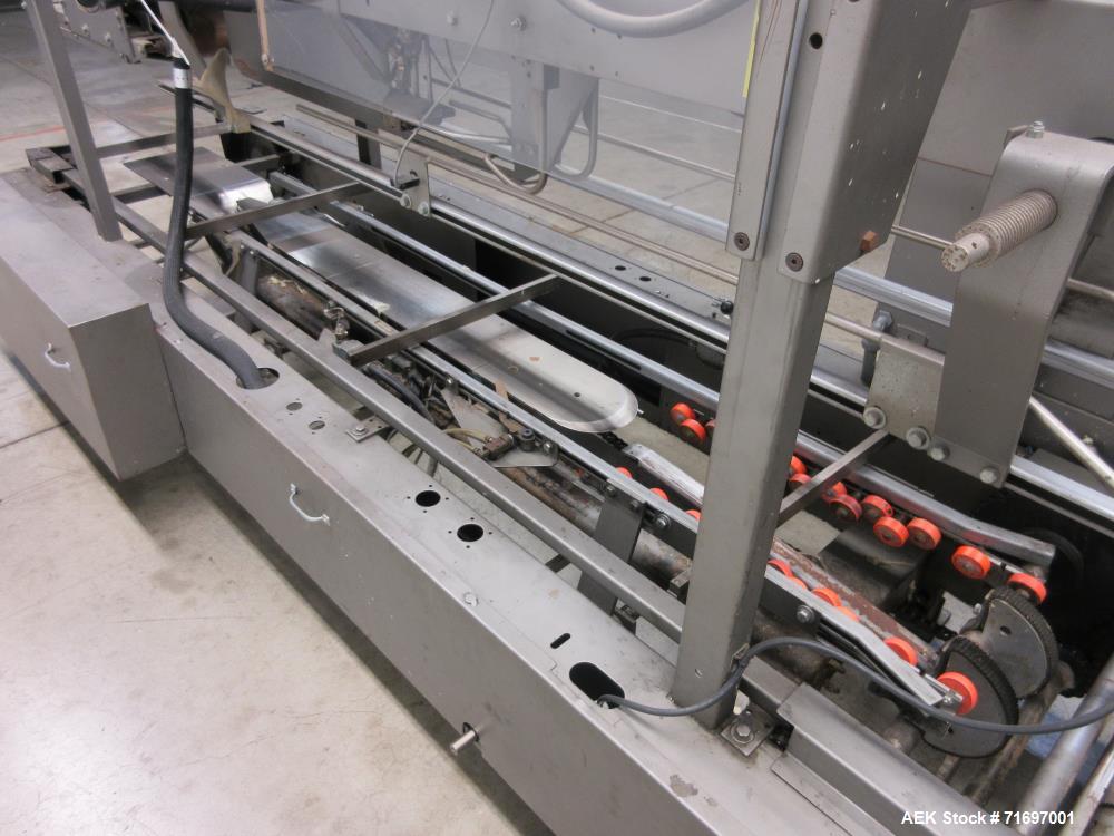 Used Rockford Midland Sealstar Automatic Top and Bottom Hot Melt Glue Sealer