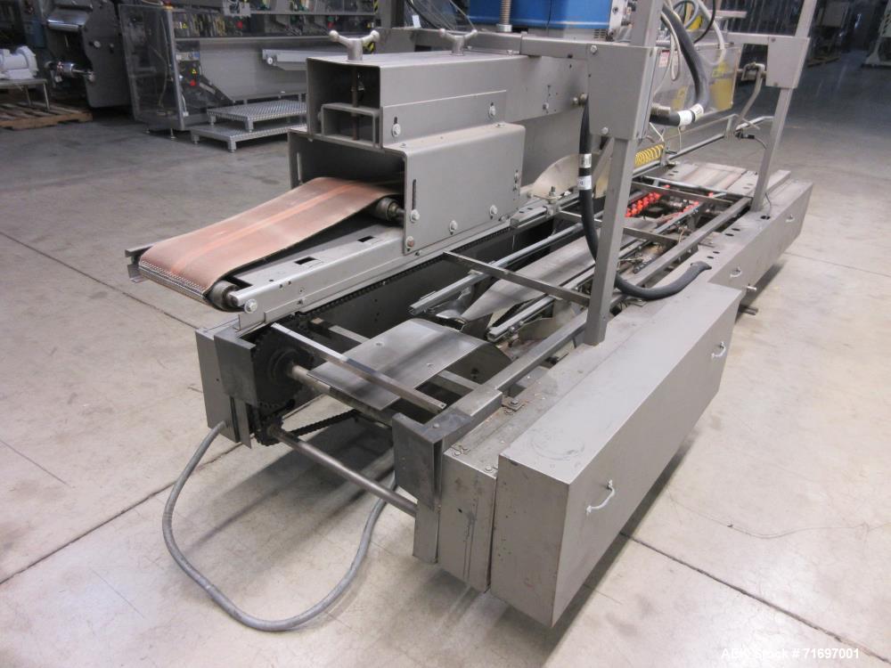 Used- Rockford Midland Sealstar Automatic Top and Bottom Hot Melt Glue Sealer