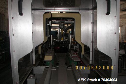 Used Used: Wexxar TB6 Hot Melt case sealer. Automatic small footprint top and bottom case sealer. Has Nordson 3500 glue unit.
