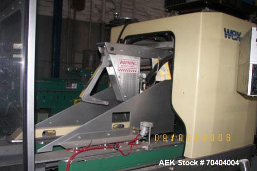 Used Used: Wexxar TB6 Hot Melt case sealer. Automatic small footprint top and bottom case sealer. Has Nordson 3500 glue unit.
