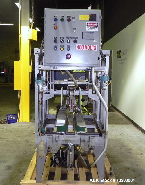 Used- Wexxar Model WSH Automatic Top Only Glue Case Sealer capable of speeds up to 35 cases per minute. Case size range: Len...