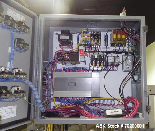 Used Wexxar Model WSH Automatic Top Only Glue Case Sealer capable of speeds up to 35 cases per minute. Case size range: Length 12" to 33" or 305 mm to 838 mm, Width 10" to 22.5" or 254 mm to 572 mm, ...