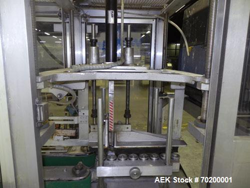 Used Wexxar Model WSH Automatic Top Only Glue Case Sealer capable of speeds up to 35 cases per minute. Case size range: Length 12" to 33" or 305 mm to 838 mm, Width 10" to 22.5" or 254 mm to 572 mm, ...