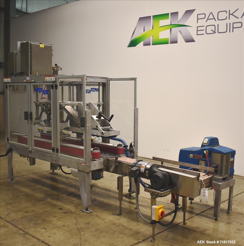 Used Wexxar Model WSH-07 Automatic Top Only Glue Case Sealer.