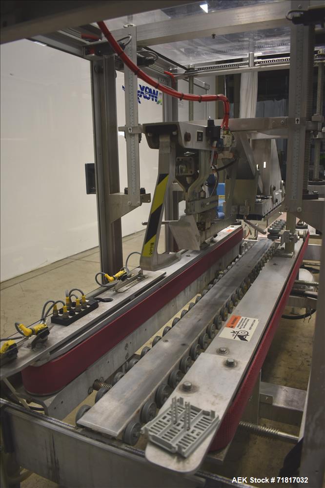 Used Wexxar Model WSH-07 Automatic Top Only Glue Case Sealer.