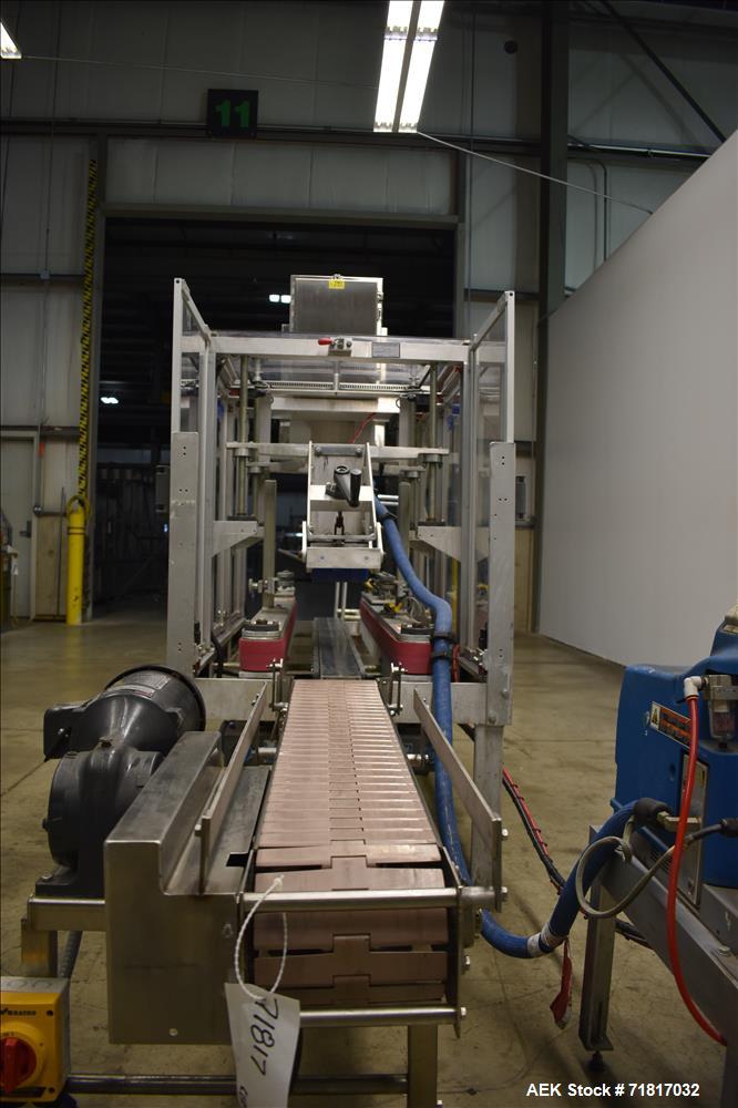 Used Wexxar Model WSH-07 Automatic Top Only Glue Case Sealer.