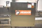 Used Pearson Model CS40-G Automatic Stainless Steel Hot Melt Top Case Sealer.