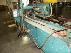 Used General Corrugated Hot Melt Top and Bottom Case Sealer, Model 2000. Includes a Nordson HM V glue unit, model 244305, Serial #A9G06461. 3/60/220V.