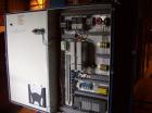 Used Pearson Model CS-30-RT, Random Sealer - Top Tape Only. Allen Bradley SLC 5/05 PLC and Panelview 300 operator interface. 24 VDC, 20 cpm.