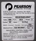 Pearson Model CS40-G Automatic Hot Melt Top Case Sealer
