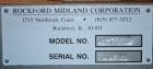 Used-Rockford Midland Model 457FHHS Top & Bottom Hot Melt Case Sealer