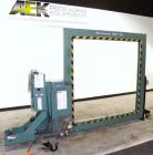 Used Signode Side Seal Plastic Strapping Machine, model SP-710, carbon steel. Production rate will vary on package size. 62’’ wide x 62’’ tall chute opening, maximum package size 60’’ x 60’’. Mounted...