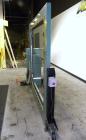 Used Signode Side Seal Plastic Strapping Machine, model SP-710, carbon steel. Production rate will vary on package size. 62’’ wide x 62’’ tall chute opening, maximum package size 60’’ x 60’’. Mounted...