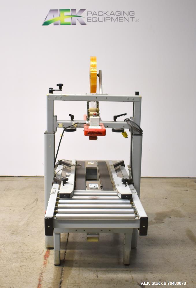 Used 3M Adjustable Case Sealer with Top Tape Applicator, Model 200a.