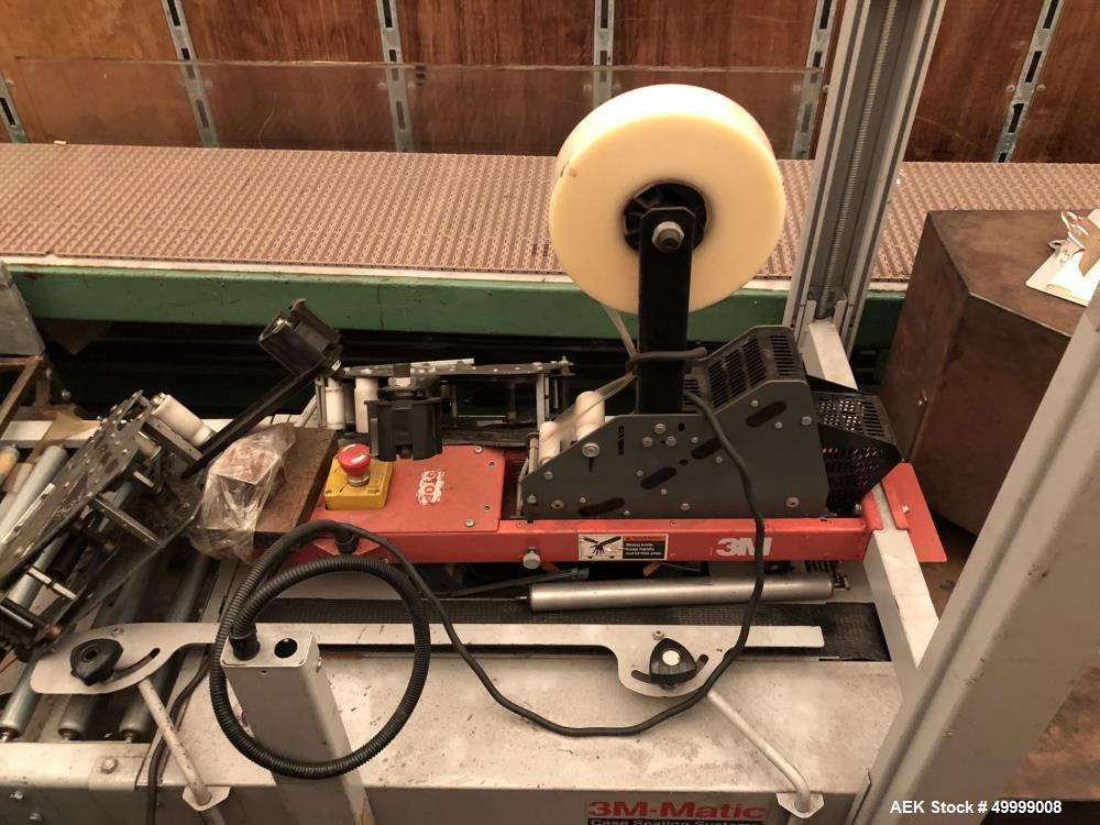 Used 3M Adjustable Case Sealer with Top Tape Applicator