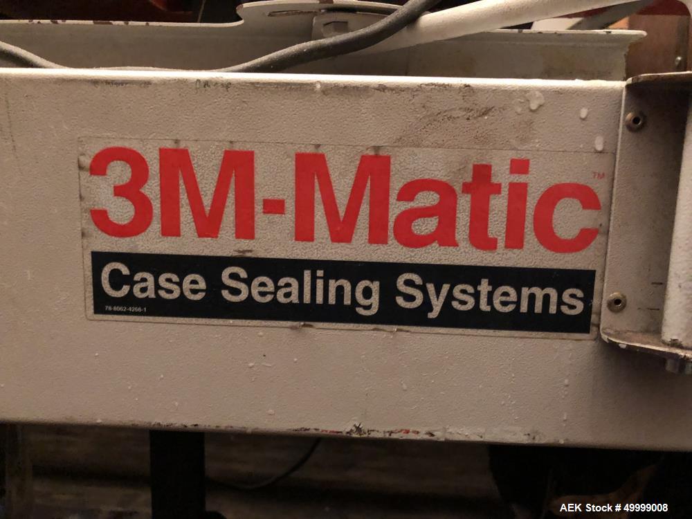 Used- 3M Adjustable Case Sealer with Top Tape Applicator