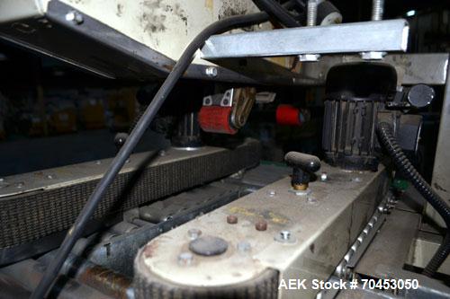 Used 3M 12A-18600 Semi-Auto Adjustable Top Case Taper capable of speeds up to 27 cpm depending on application and operator dexterity. Case size range of:  6" - unlimited length x 4 1/2" - 20" wide x ...