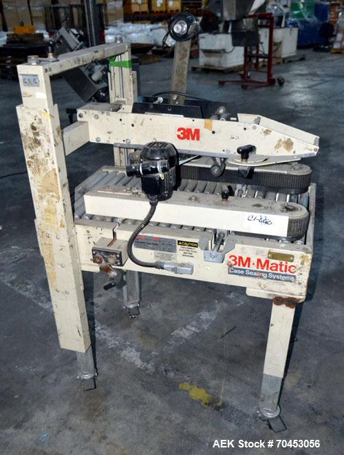 Used- 3M 12A-18600 Semi-Auto Adjustable Top Case Taper capable of speeds up to 27 cpm depending on application and operator ...