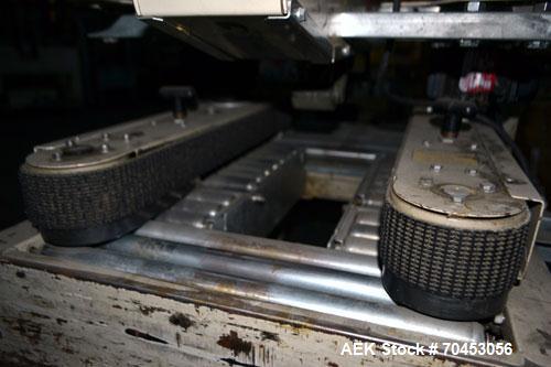 Used 3M 12A-18600 Semi-Auto Adjustable Top Case Taper capable of speeds up to 27 cpm depending on application and operator dexterity. Case size range of:  6" - unlimited length x 4 1/2" - 20" wide x ...