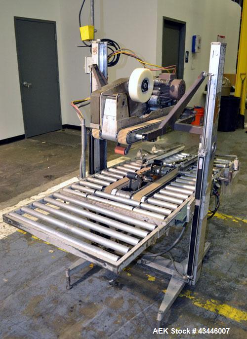 Used 3M-Matic 7R-KS Random Top And Bottom Box Sealer, Model 178, Carbon Steel.