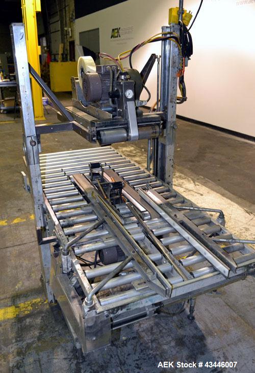Used 3M-Matic 7R-KS Random Top And Bottom Box Sealer, Model 178, Carbon Steel.