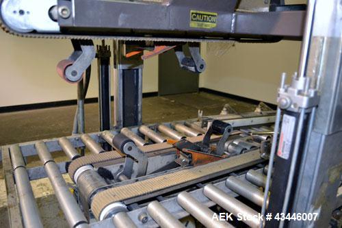 Used 3M-Matic 7R-KS Random Top And Bottom Box Sealer, Model 178, Carbon Steel.