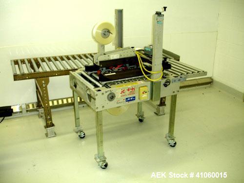 Used 3M Top and Bottom Case Taper, Model 18300, Type 18300. Top and bottom tape heads, 115 volt, serial #1553.